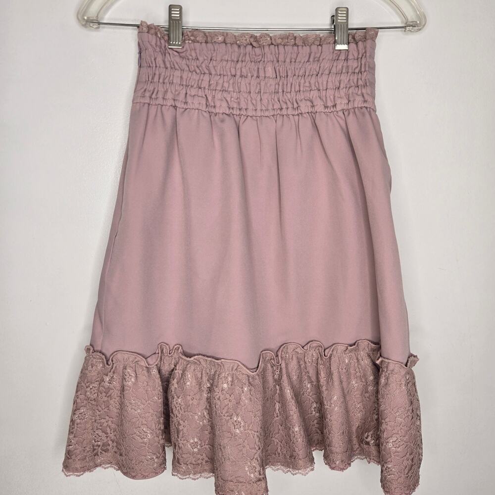 Liz Lisa Coquette Lolita Corset Skirt Kawaii Lace Heart Lace Up Women XS - Picture 3 of 12